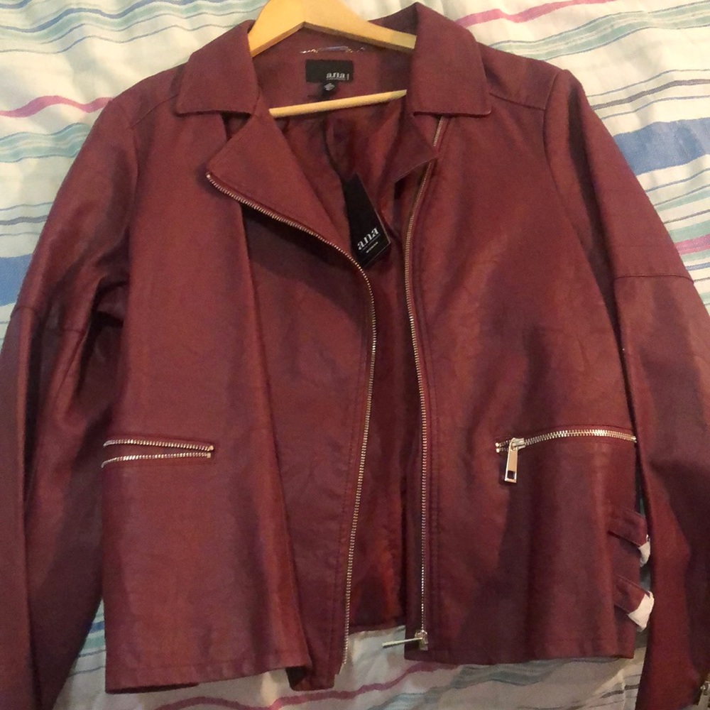 Ana Leather Coat